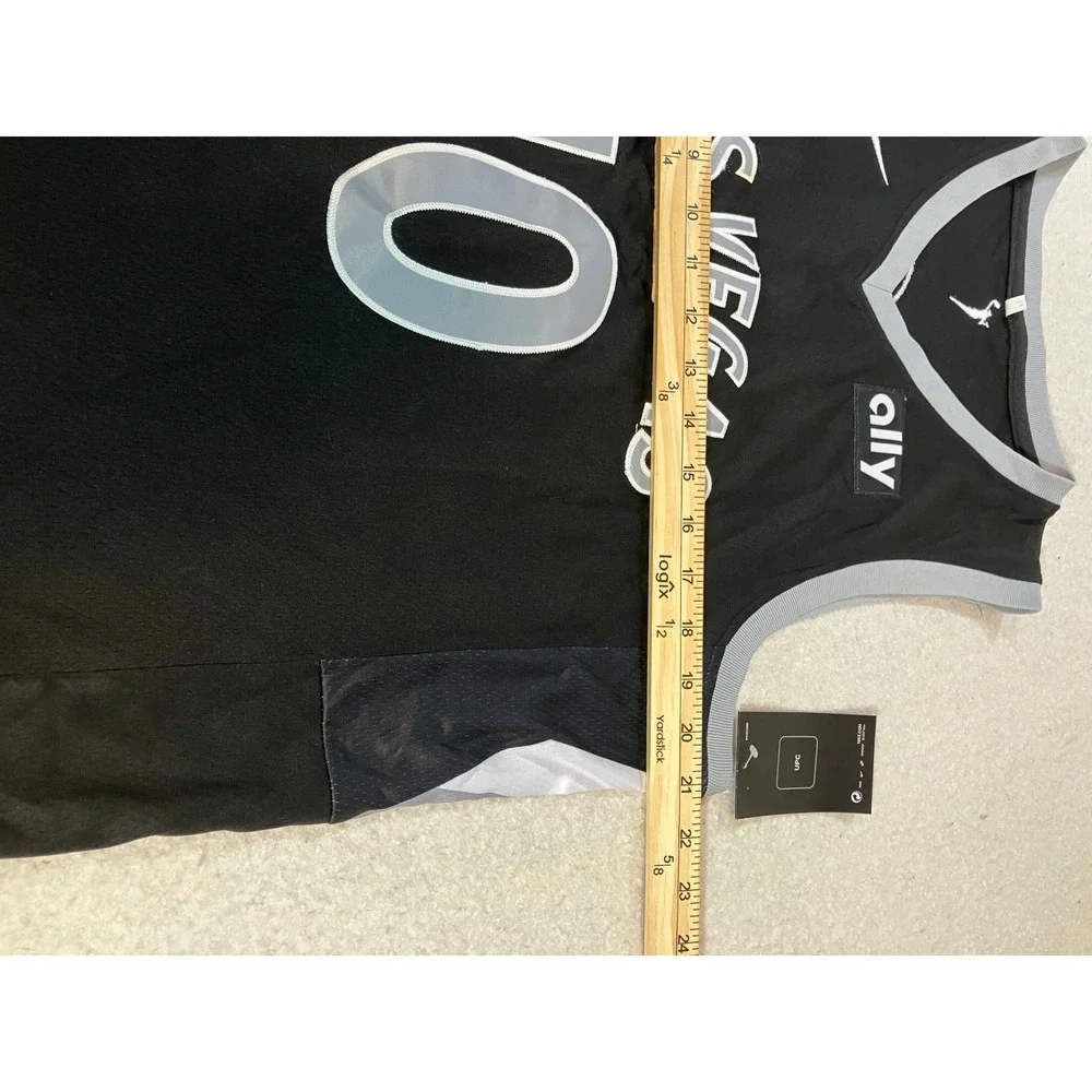 Nike Las Vegas Aces Explorer Edition Kelsey Plum 10 Basketball Jersey Black 48